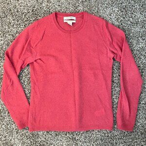 Ellen Tracy 100% Cashmere Pink Sweater